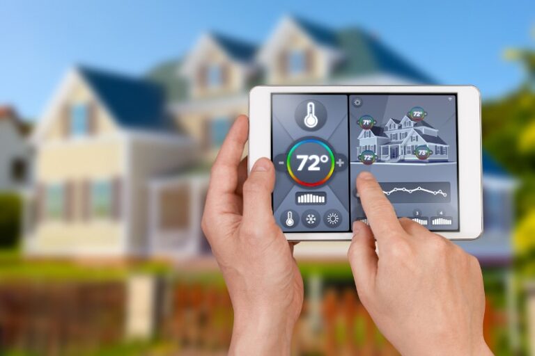 smart thermostat exterior